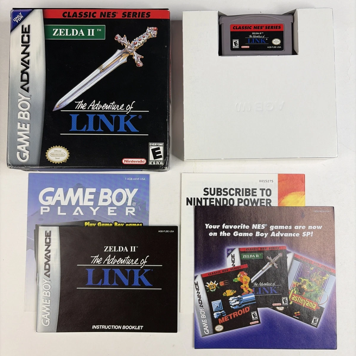 Zelda II: The Adventure of Link Role Playing Video Games for sale
