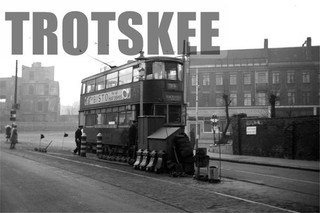 Larger Negative London Transport Tram Strassenbahn 1103 1949