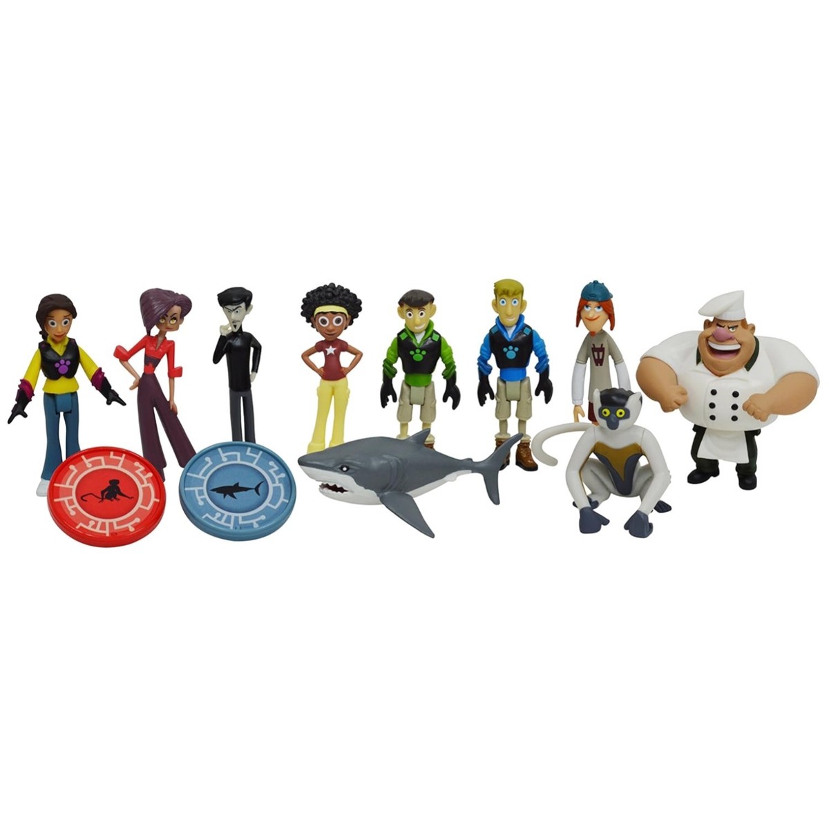 Wild Kratts 10-Pack Action Figure Gift Set - Perfect for Young