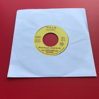 THE CHECKERBOARD SQUARES Double Cookin' 2011 7'' vinyl single A Day In Sausalito
