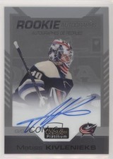 2020-21 O-Pee-Chee Platinum Rookie Auto Matiss Kivlenieks #R-KI Auto 0gn4