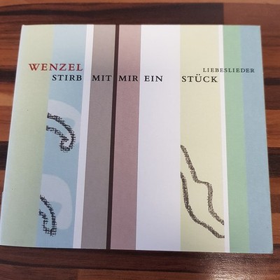 WENZEL stirb mit mir ein stück - liebeslieder DIGI NM/EX (CD Album)