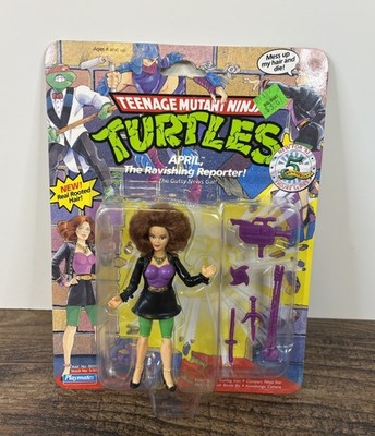 April O'Neil The Ravishing Reporter Teenage Mutant Ninja Turtles 1992 Playmates 