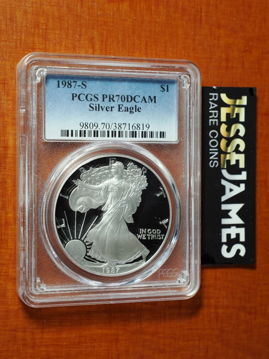 American Eagle PCGS 1987 Silver Bullion Coins for sale | eBay