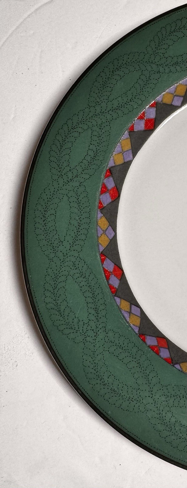 VTG Dansk Quiltings Emerald Braid Portugal  93-98 Dinnerware CHOICE