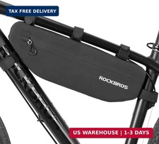 ROCKBROS Bike Frame Bag Waterproof Bike Triangle Bag Bicycle Under Top Tube Bag