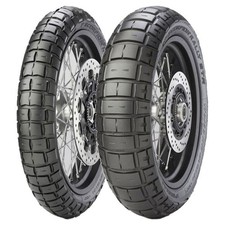 COPPIA GOMME PIRELLI 110/80-19 59V + 150/70-17 69V SCORPION RALLY STR M+S