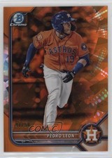 2022 Bowman Sapphire Chrome Prospects Orange 41/50 Pedro Leon #BCP-115 da9