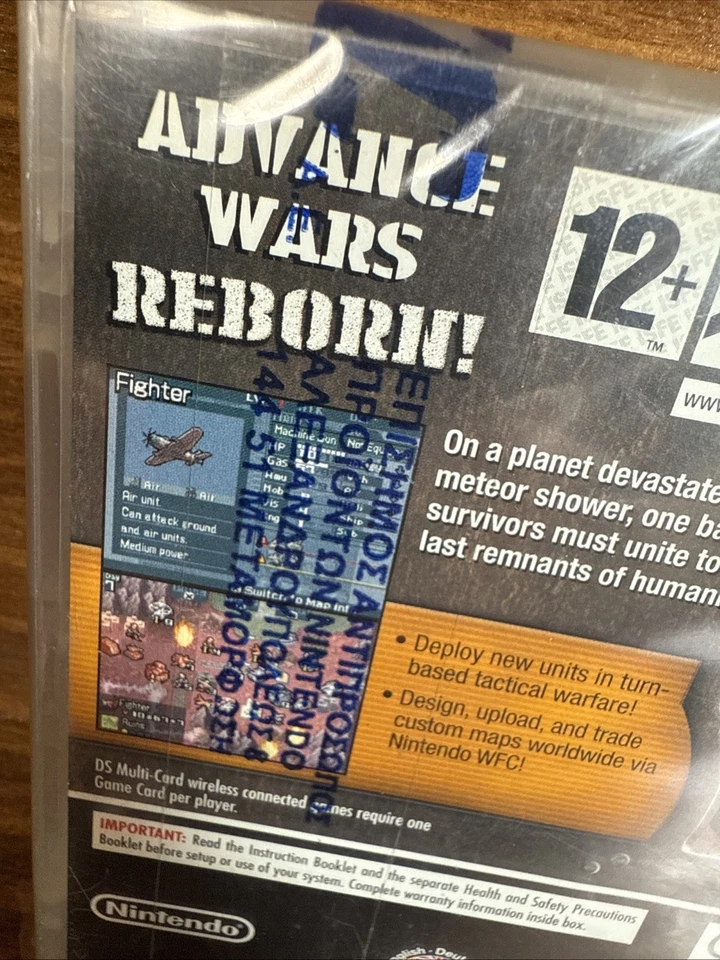 Advance Wars: Days of Ruin (Nintendo DS, 2008) SEALED BRAND NEW - Image 3 of 4