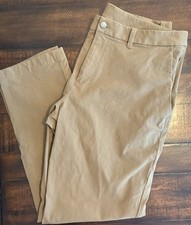 Lululemon ABC Trouser Utilitech Pants Artifact Khaki Brown Classic Fit 36x30