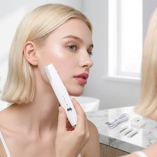 Electric Eyebrow Trimmer for Women with Advanced Facial Dead Skin Exfoliator