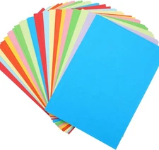 200 Sheets 10 Colors Colored Printer Paper - A4 Copy Paper for Multipurpose P...