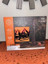Martha Stewart NEUF jamais utilisé 65,5 cordes Halloween violet/orange avec télécommande 8 mode
