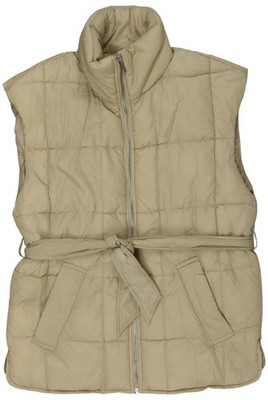 ONLY Weste Damen ärmellose Jacke Steppweste Kostümweste Gr. S Beige #8pb8p5u