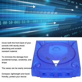 Translucent Plastic Shield Housing For Dreamcast DC Game Console