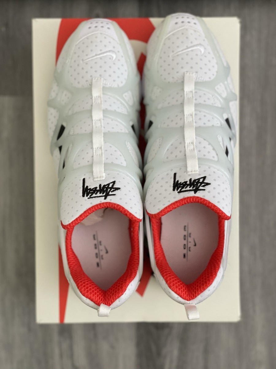 Stussy x Nike Air Zoom Spiridon Cage 2 Kukini White Size 10.5