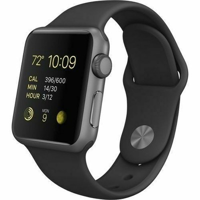 アップルウォッチ42ミリ Apple Watch 42mm Smartwatch (MLC82LL/A, Space Black Stainless