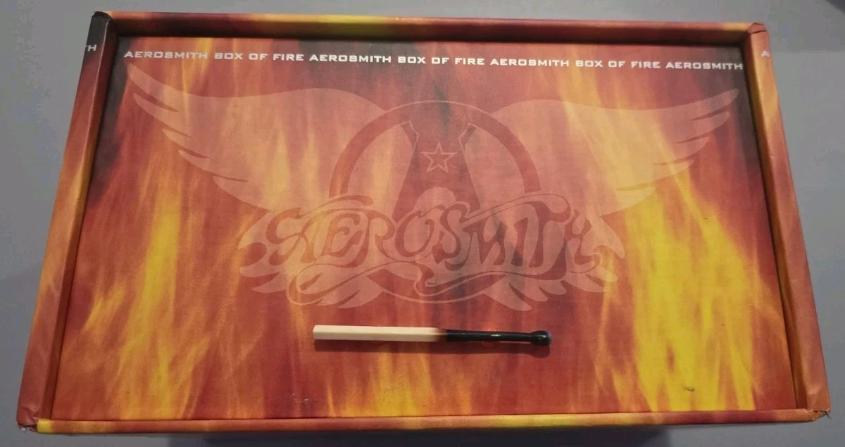 Aerosmith BOX OF FIRE 12CDセット 未開封　新品 1994 limited edition Aerosmith Box of Fire box set with 12x SEALED