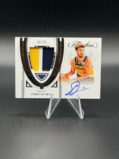 CHRIS DUARTE 2021-22 Panini Flawless Rookie Patch Autographs 02/25