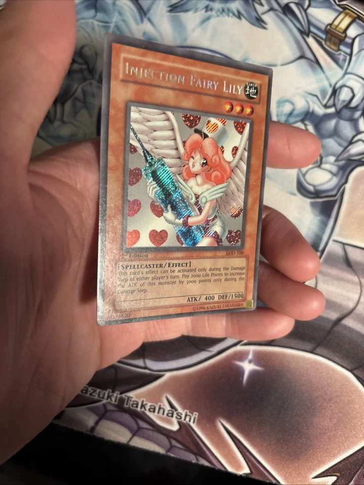 (73) Injection Fairy Lily LOD-100 Legacy of Darkness 1st Edition MP/HP - Image 3 of 4