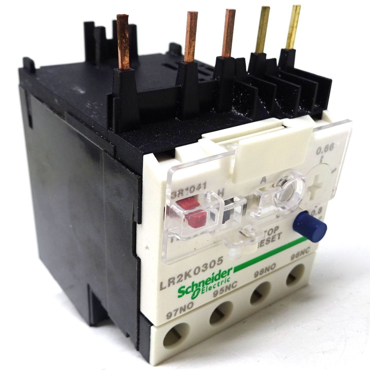 Overload Relay LR2K0305 Schneider 0.54-0.80A 1NO 1NC 023039