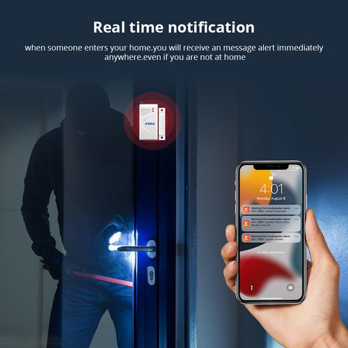 WIFI Tuya APP GSM Security Alarm System Home Anti-theft Burglar Motion Detector - Picture 20 of 48