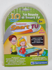 LA SCUOLA DI SMART TV VIDEOGIOCHI EDUCATIVI SAPIENTINO CLEMENTONI 5+ ANNI