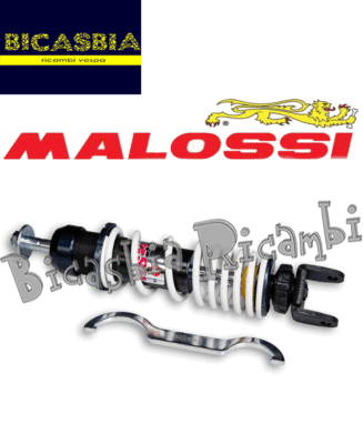 14710 Rear Shock Absorber Malossi RS 24 Piaggio 50 2T 4T Zip SP