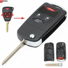 New Flip Remote Key Modified Case Shell Fob 31 Button For Chrysler Dodge Jeep