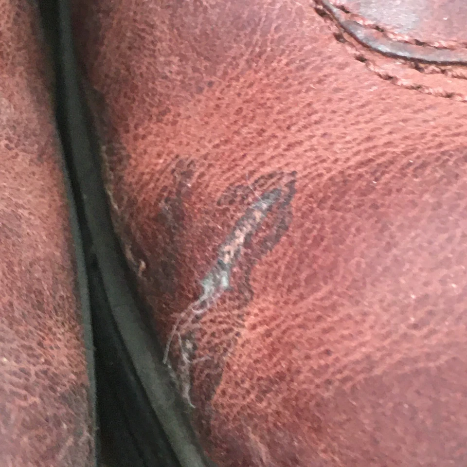 Teva Zapatos Mujer 7.5 Nómada Oxford Senderismo Resistente Escalada Granate Cuero Con Cordones Foto 4 de 4