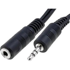 Oem Prolunga audio Stereo Jack 3.5 mm M/F 1,8 mt.