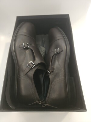 BRAND NEW  authentic Bruno Bordese Men's Brown Leather Loafer, Sz 46 Euro, Sz 12