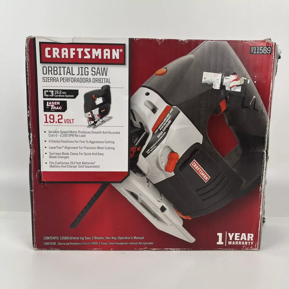Craftsman jigsaw with battery and charger new arrivals