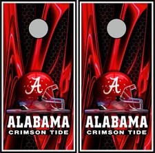 alabama helmet 0256 cornhole board vinyl wraps