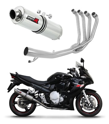 GSXF 650 2007 - 2016 Exhaust System Manifolds Muffler Muffler ST DOMI