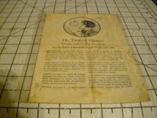 Dr Drake's Glessco Cough and Croup Remedy medical ad. rough