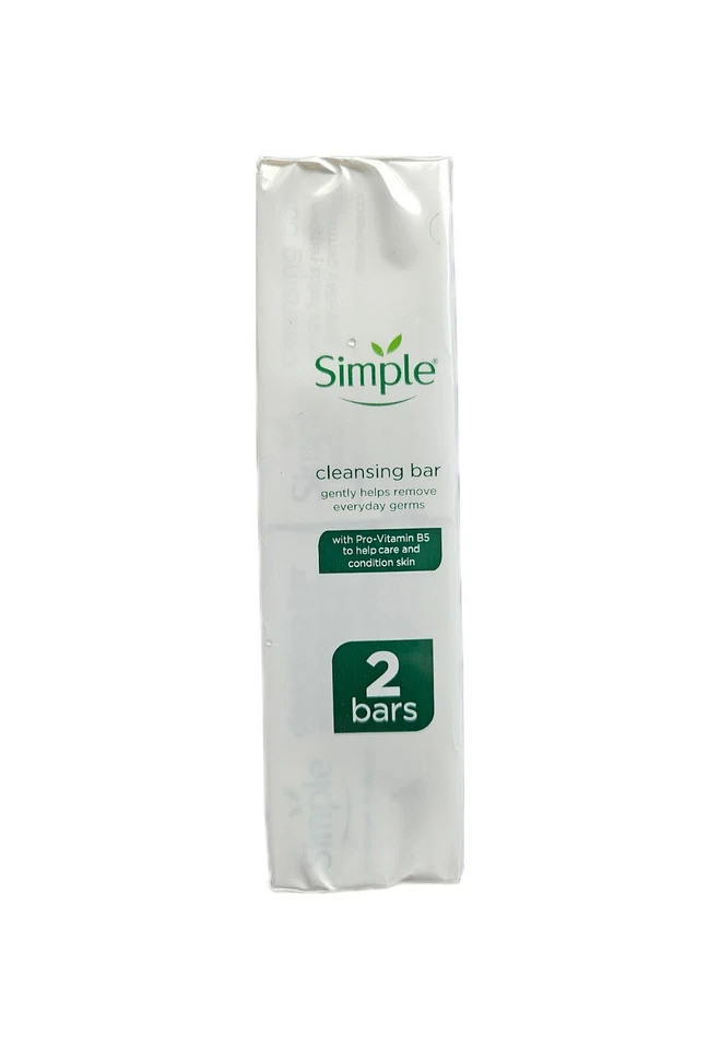 24 Simple Cleansing Soap Bar With Pro-Vitamin B5 Twin Pack 100g (48 Soaps) - Image 4 of 4