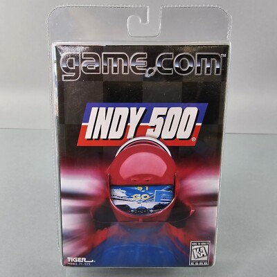 Game.Com INDY 500 Game Racing Indianapolis Speedway Tiger 1997 NEW SEALED