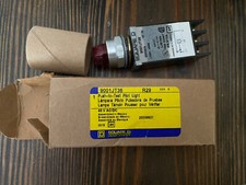 New SQUARE D 9001JT136 R29 Red PUSH TO TEST PILOT LIGHT Made In USA