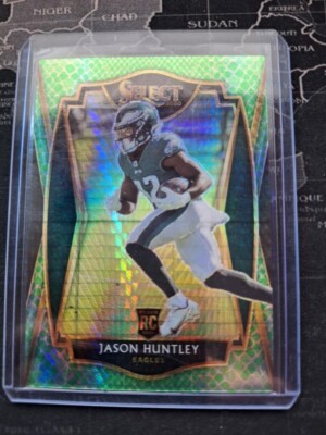 2020 Panini Select - Premier Level Dragon Scale Prizm #199 Jason Huntley 38/67