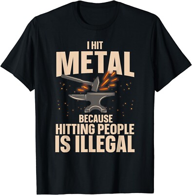 Best Blacksmith Art For Men Women Blacksmithing Forging Gift Unisex T-Shirt