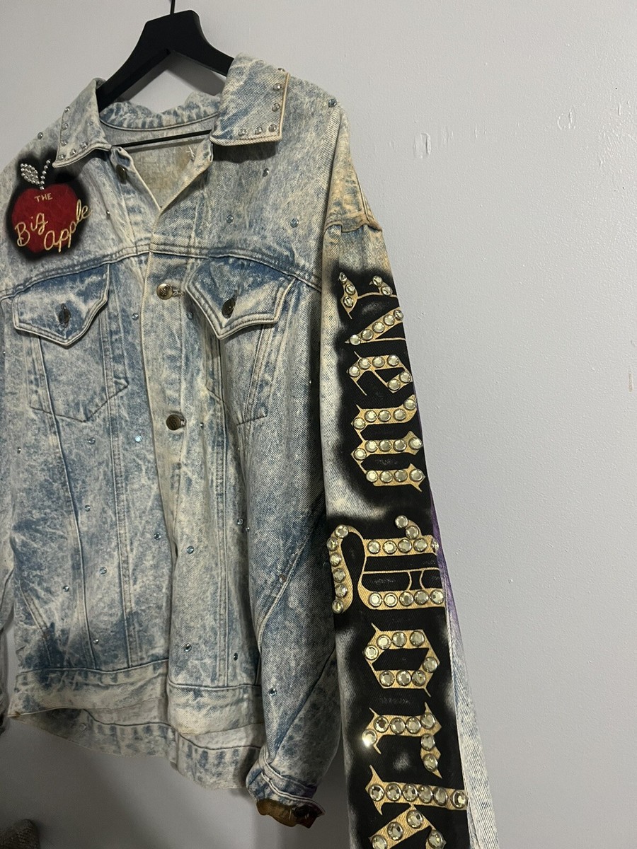 Vintage 80s Tony Alamo New York Denim Jacket SIGNED BY ED Vintage 80s Tony Alamo New York Denim Jacket SIGNED BY ED
