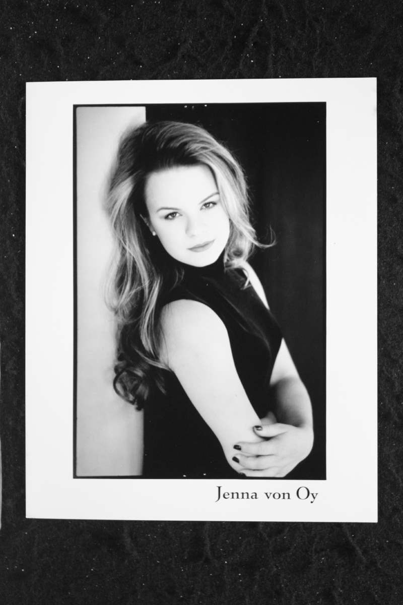 Jenna Von Oy Signed Autograph and Headshot Photo set Blossom eBay