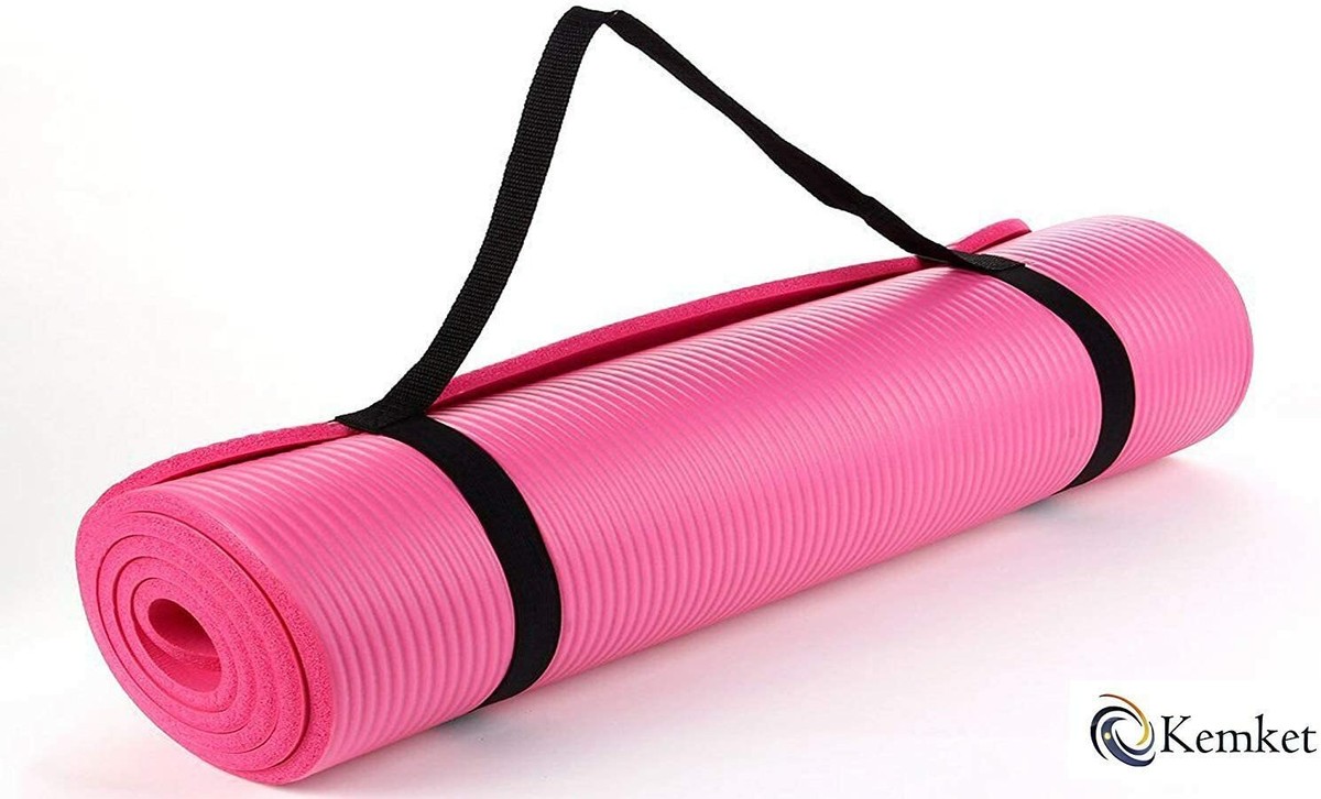 Yoga Mat Gym Workout Fitness Pilates Women Exercise Mat Non Slip