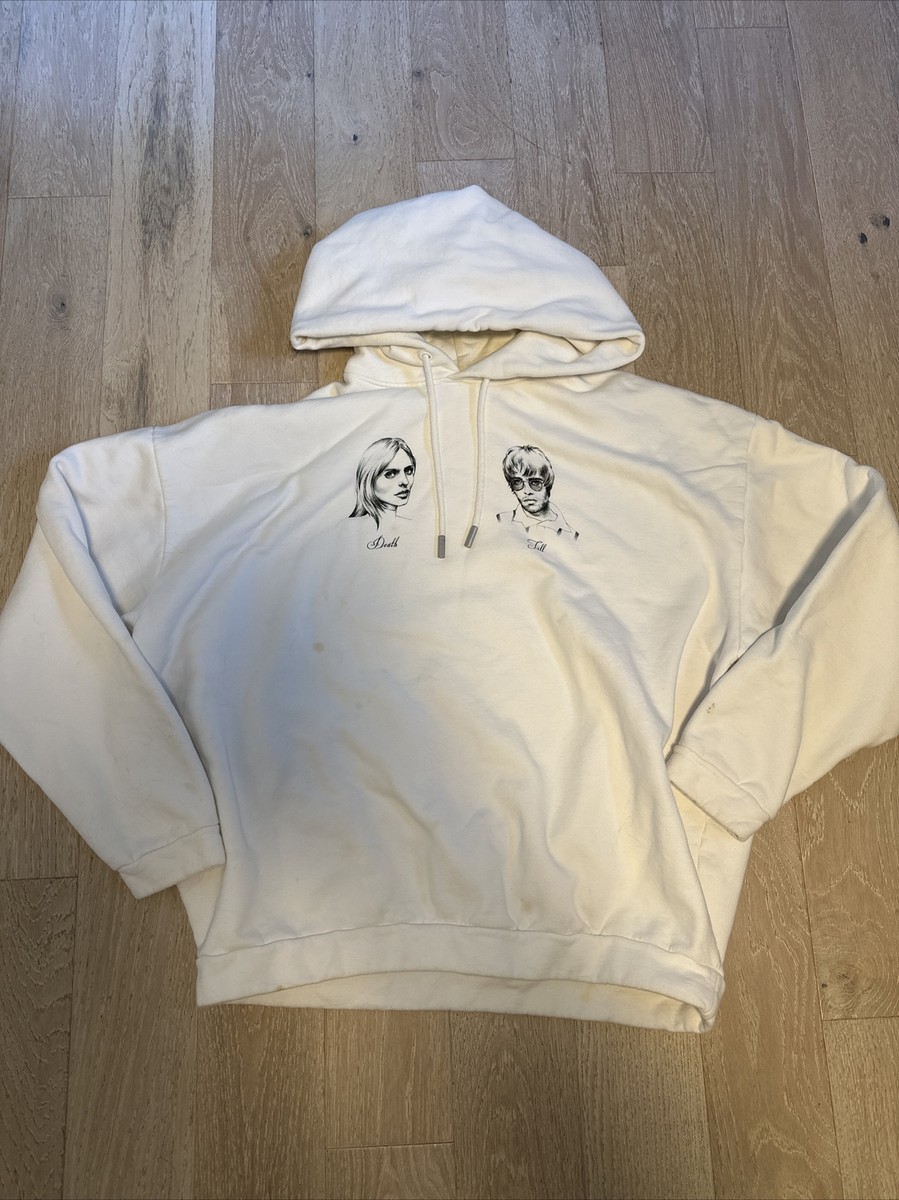 パーカー・フーディ Off-White SS25 HOODIE (OMBB085 S25FLE00J1022) Sweatshirt with yellow details<BR/> OFF WHITE