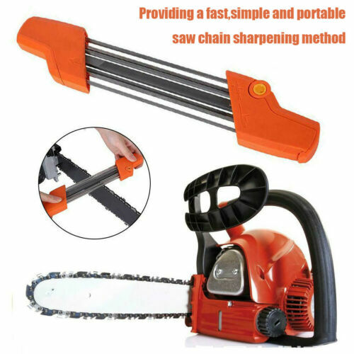 Metal Chainsaw Chain Sharpener for STIHL Chainsaw Chain Pitch 3/8"P 4