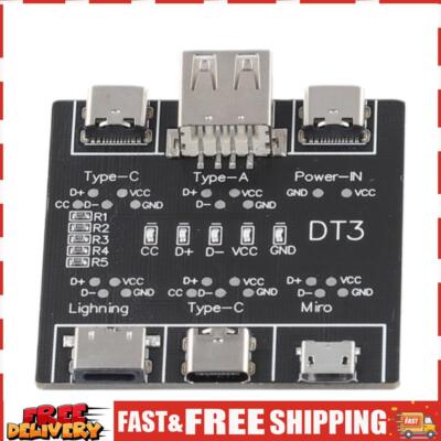 DT3 USB Cable Tester USB Type-C Date Cable On-Off Detection for IPhone Android S