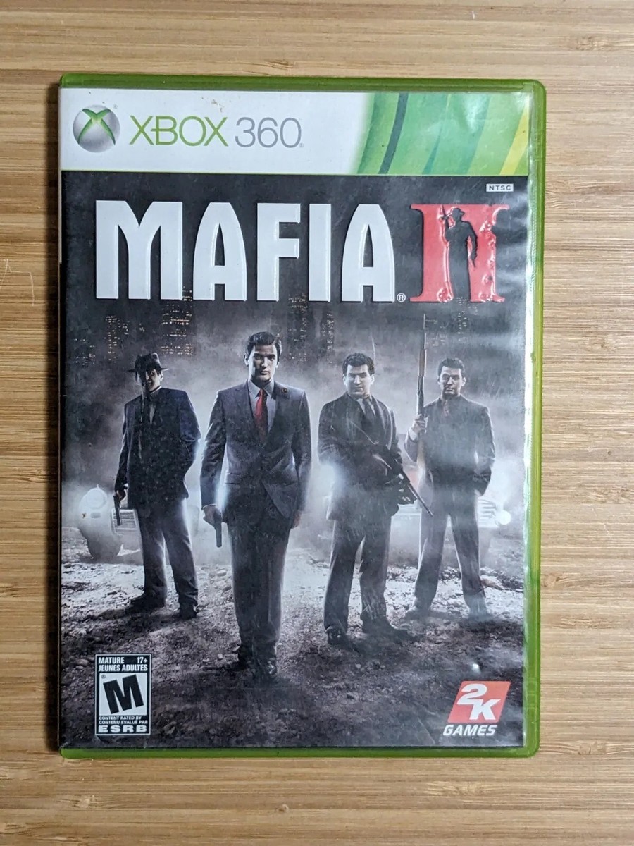 Mafia (Xbox 360), Includes Manual And Map, Backwards Compatible
