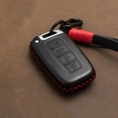 Super Leather Smart Car Key Fob Case Cover For Hyundai Sonata For KIA Optima