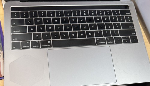 OEM Genuine A1989 Silver Top Case Keyboard Battery MacBook Pro 13" 2018 2019